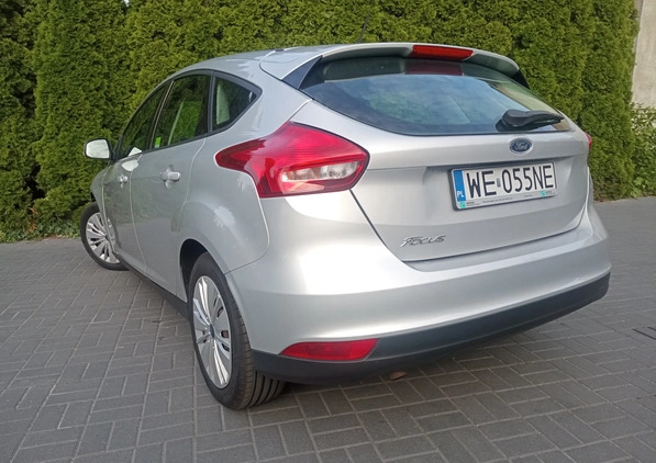 Ford Focus cena 33500 przebieg: 182000, rok produkcji 2016 z Wyszków małe 79